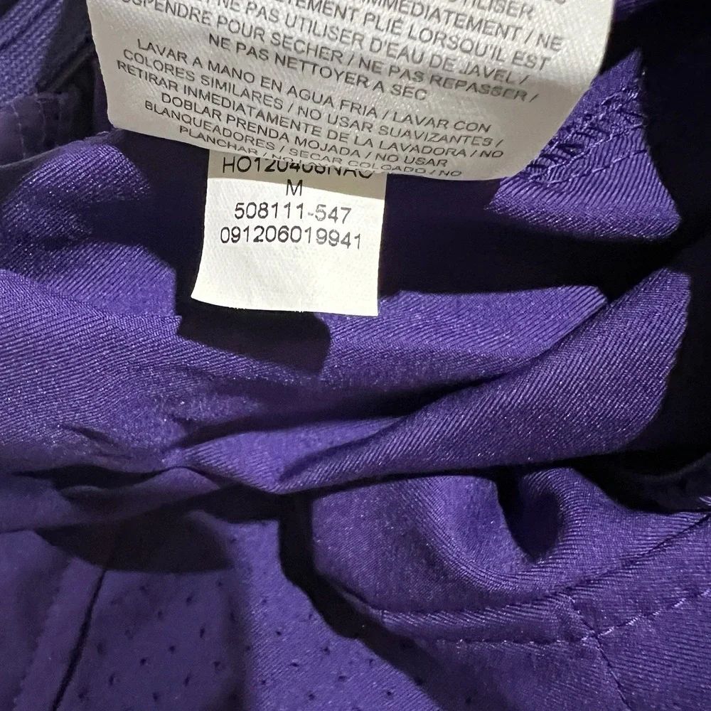 Y2K Nike Air Jordan Franklin Street Basketball Shorts Men's sz M Purple 508111